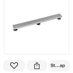 32 Inch Linear Drain, Made By OATEY