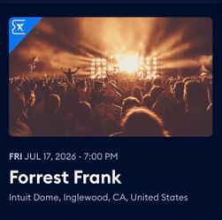 Forrest Frank Concert Tickets
