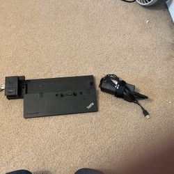 Lenovo Thinkpad Docking Station With Charger