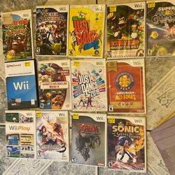 Wii Games Read Description