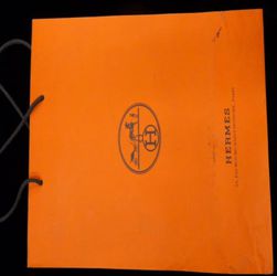 HERMES Authentic EMPTY BAG Paris SHOPPING BAG Designer BAG Gift BAG Price  CHEAP for Sale in Los Angeles, CA - OfferUp
