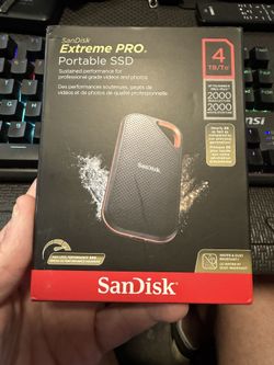 SanDisk Extreme PRO 4TB SSD