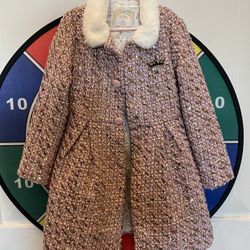 Disney Princess Pink Sequin Coat / Jacket - Mint