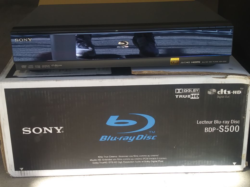 LECTEUR BLU-RAY SONY BDP-S500