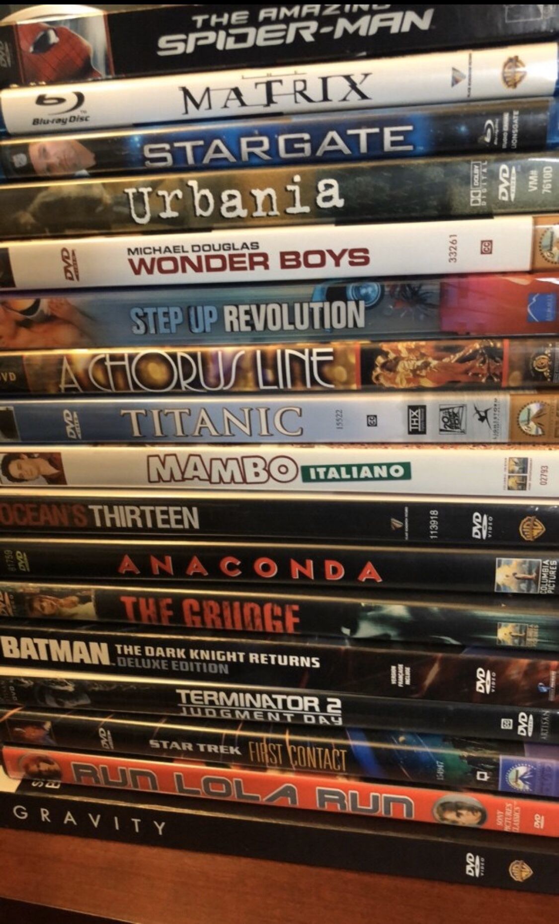 Dvds and Blu-Ray