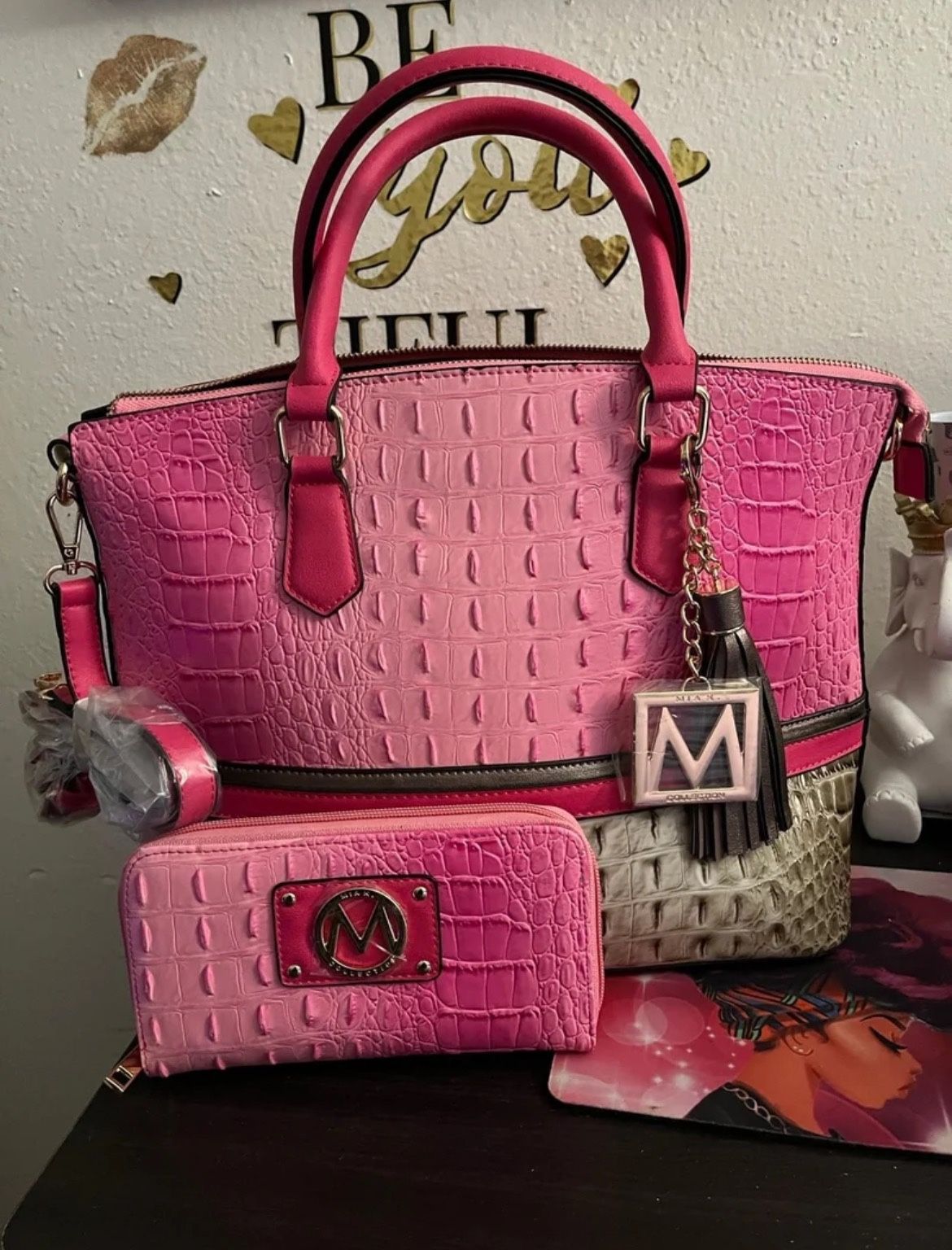 MKF Purse with Matching Wallet 
