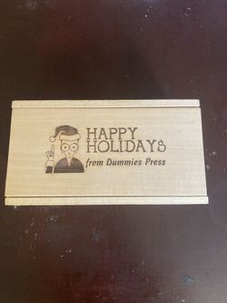 For Dummies Series Holidays Wooden Box