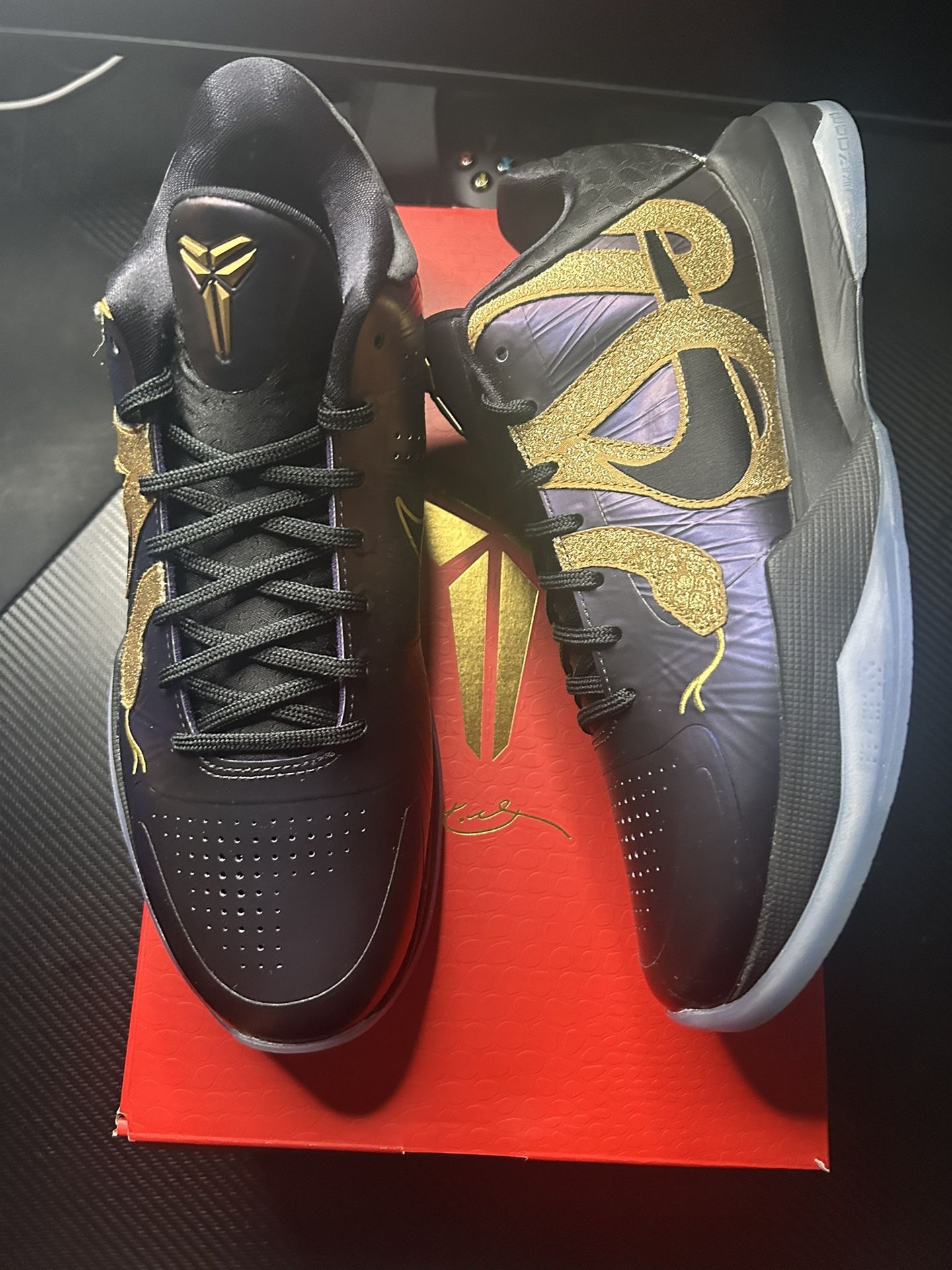 Nike Kobe 5 Year Of Mamba Eggplant Size 10.5 Used