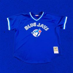 Joe Carter Toronto Blue Jays M&N Pullover Jersey XL