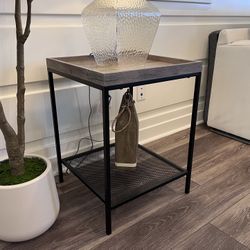 Walker Edison End Table - Grey
