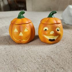 Vintage Jackolantern Candles
