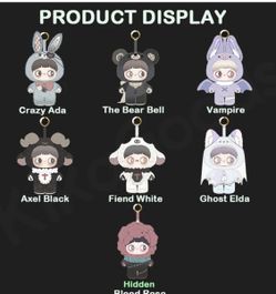 Maymei Dark Forest Plush Pendant Bag Charm