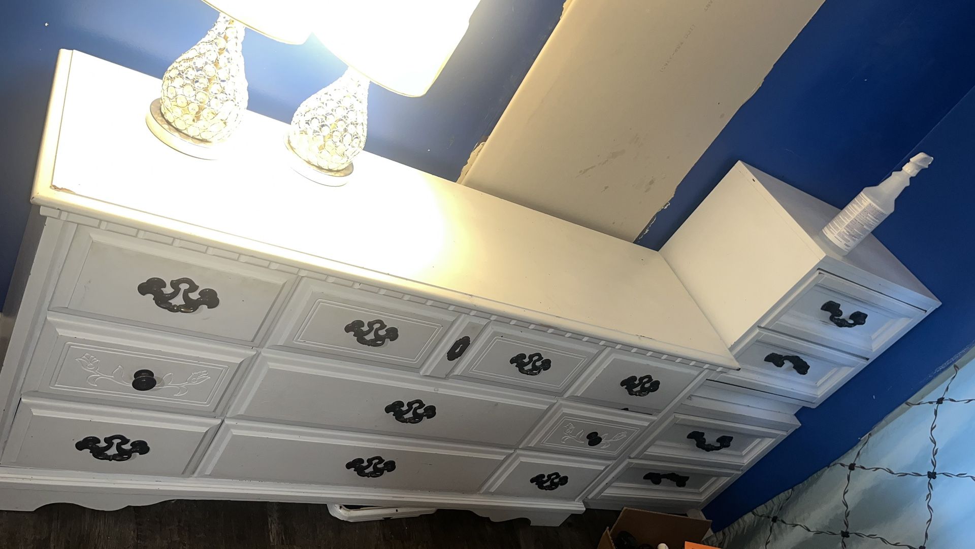 Long Dresser & Two Night Stands