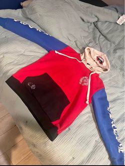 Chrome Hearts Color Block Pullover Hoodie