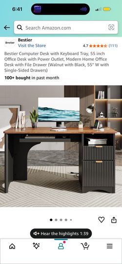 55” Desk