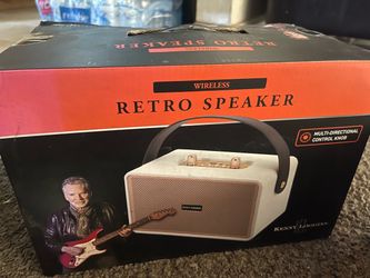 Wireless retro speaker