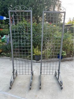Set 2 of gridwall panel tower