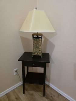 Table With Lamp 