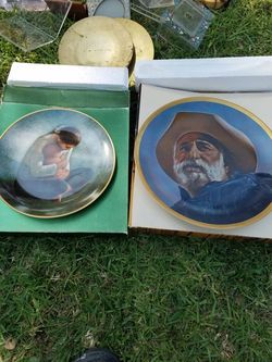 Painted plates