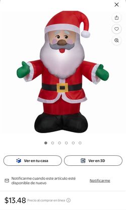 Inflatable Santa Claus Christmas Decoration