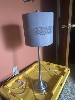Grey Desk Lamp For Table