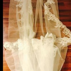10 Ft Lace Veil 2 Tier 