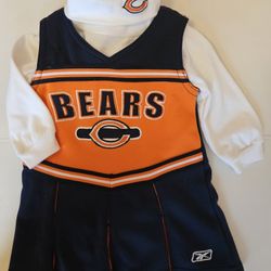 Chicago Bears Dress & Onesie Set