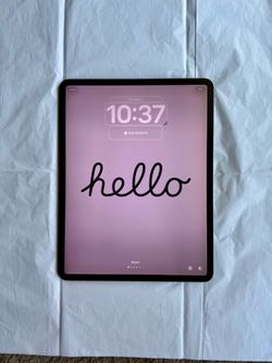 Apple iPad Pro 12.9” 3rd Gen 256GB WiFi + Cellular Space Gray Excellent