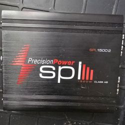 Amplifier SPL 1500WATTS in good Condition,  I'll Test It Before I Sale It 