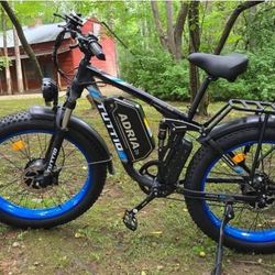 Tuttio Adria26 Dual Motor Electric Bike for Adults- UL Certification