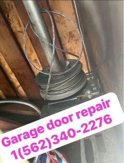 Garage door repair