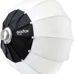 Brand new Godox CS-85D Lantern Softbox 33.5inch/85cm Soft Lighting Modifier for Godox SL-60W SL150W II FV150 AD300PRO AD400PRO AD600BM VL150 VL300