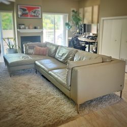 Cantoni Leather Sectional Couch 