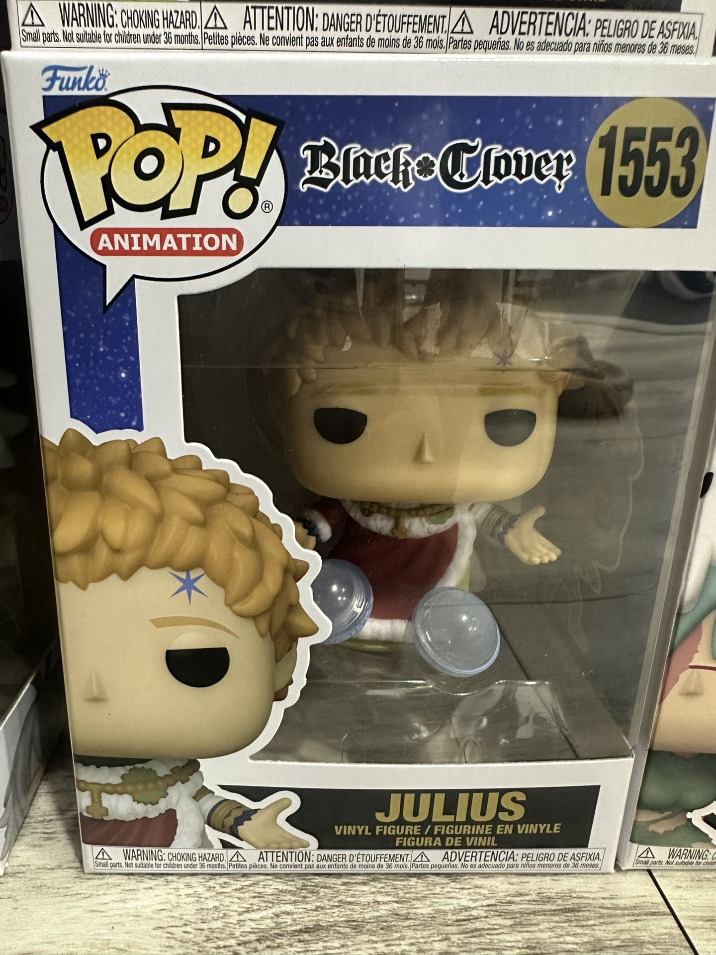 Funko Pop Julius Black Clover