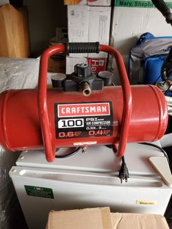 Craftsman Air Compressor 100psi Mint Condition