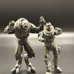Xbox Halo Original Action Figures Set Jun Spartan And Elite Special Ops