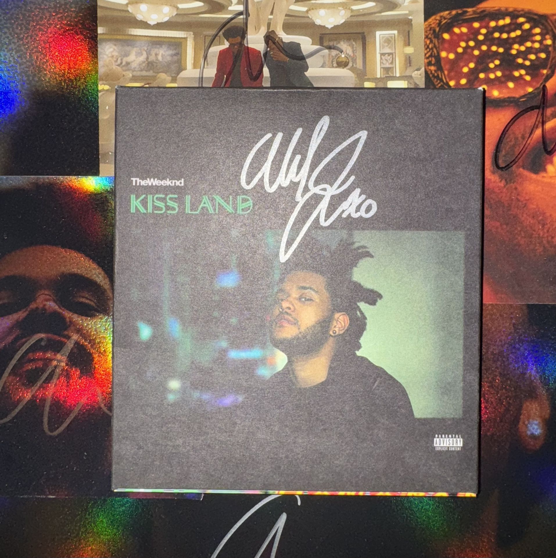 The Weeknd Signed 2013 Kiss Land CD