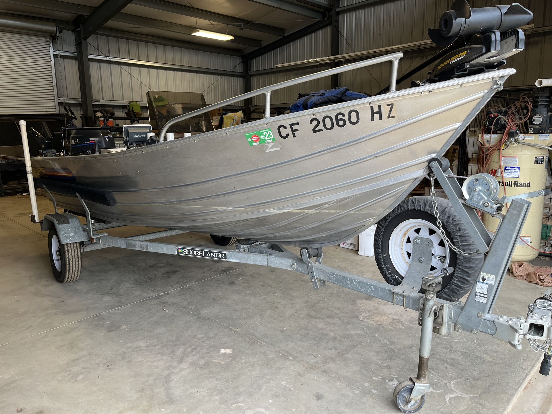 16’ Klamath Alaskan Aluminum Boat