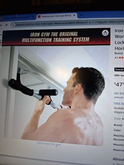 Iron Gym Pull-up Bar, NEW