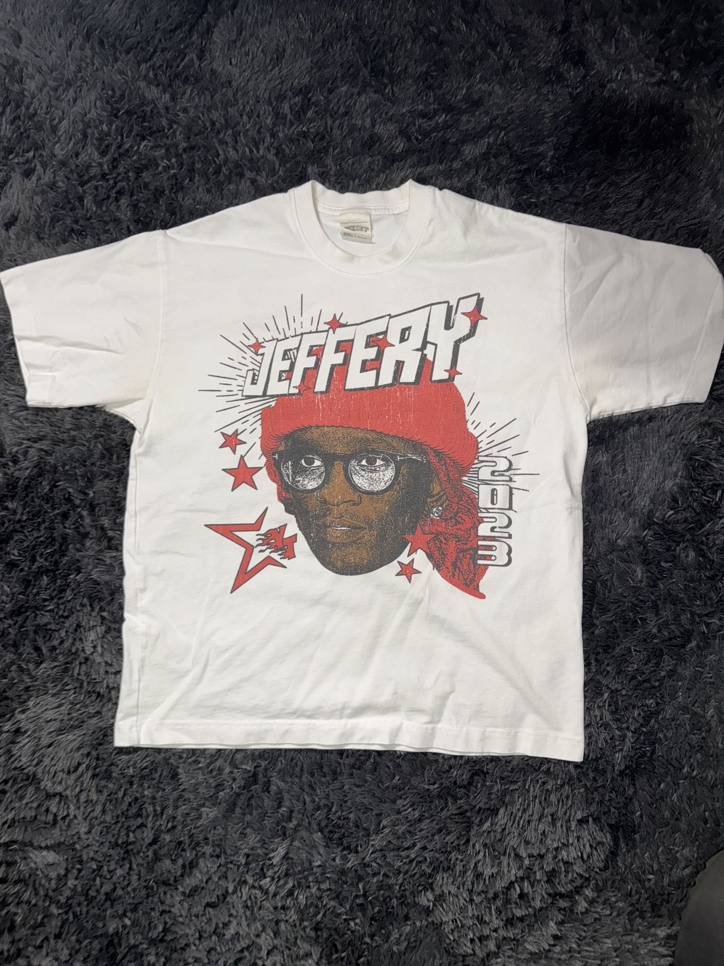 Hypedept Size Small “Jeffery” Graphic White Tee