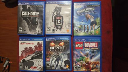 Sony PSVita Games $15 Each