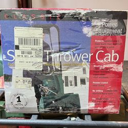 Snow Thrower Cab