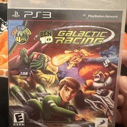 Ben 10 Galactic Racing For PS3 Sealed 