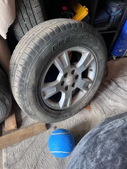 GMC sierra rims and tires