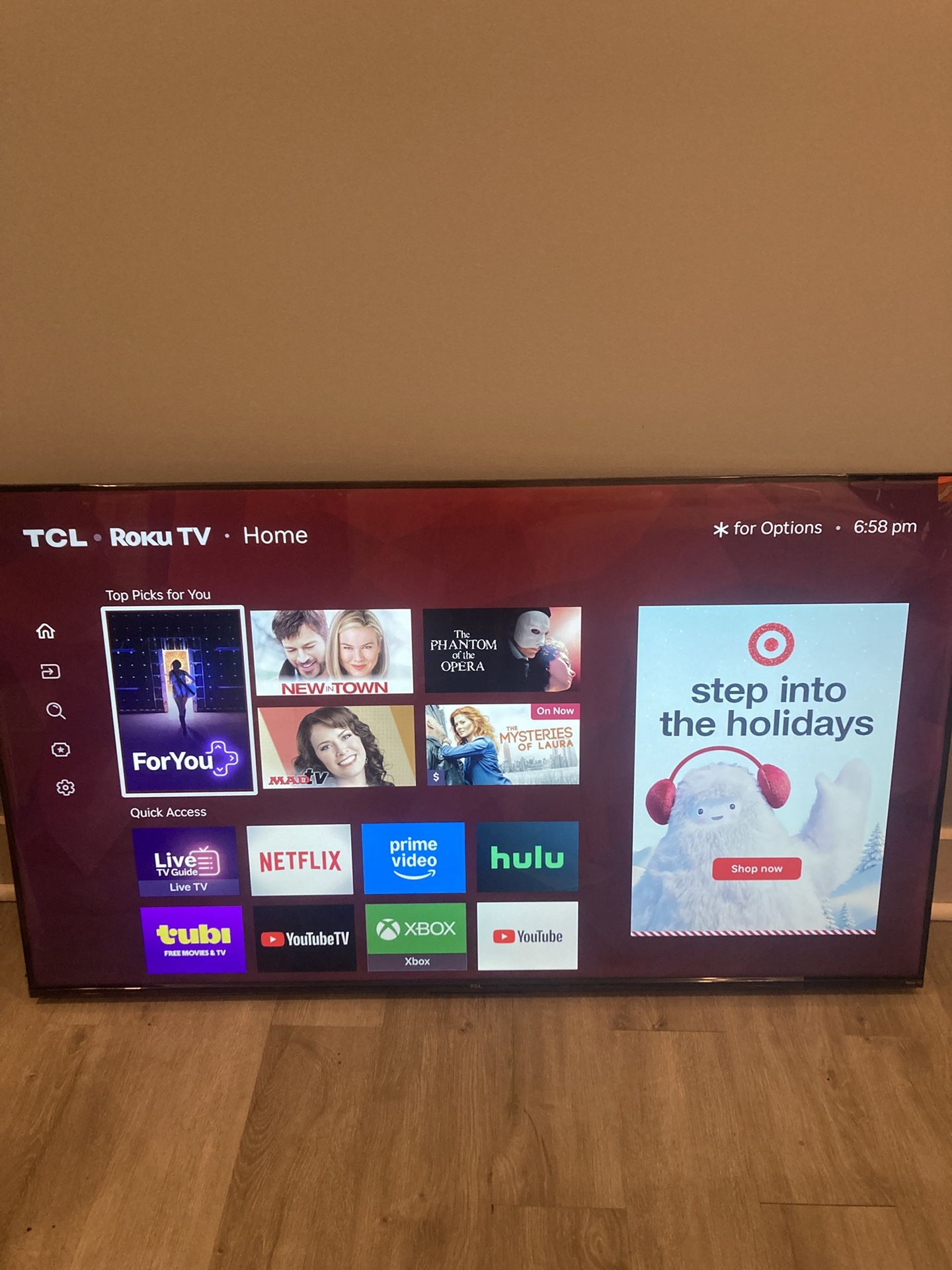 TCL TV 55 inch - Pick Up