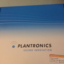 Plantronics Brand New Headset  USB For Laptop Or Desktop