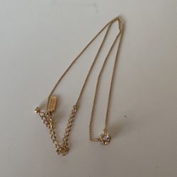 Kate Spade Lady Marmalade Gold Plated Mini Pendant Necklace