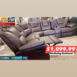 Reclining Sectional 