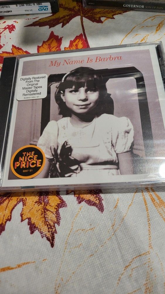 My Name Is Barbra by Barbra Streisand (CD, 1988, Columbia (USA) ⭐NEW/SEALED⭐