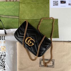 Gucci black women's bag